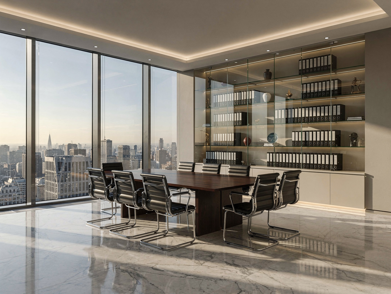 Professional legal office environment
